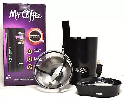 Mr. Coffee 4-12 Cup Electric Coffee Grinder With Multi Settings Black 3 Speed • $15.99