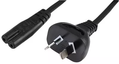 P-AUSC7B2 - Australian/new Zealand To IEC C7 Extension Lead 2m 2.5a 250v • £8.89