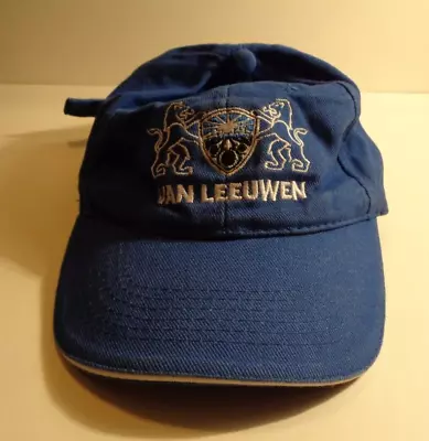 Van Leeuwen Pipe And Tube Men's Baseball Cap Blue Trucker Adjustable Sol's Hat • £11.99