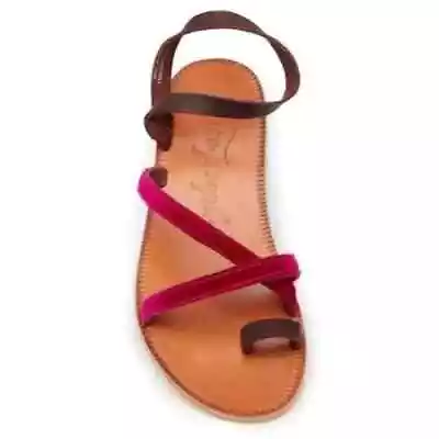 Free People Isle Of Capri Velvet Sandal Size 39 • $29.99