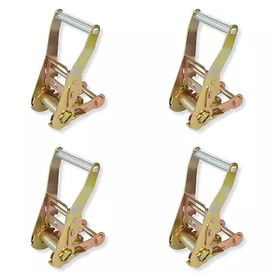 4 Pack 2  Ratchet Buckle For Tie-Down Straps Flatbed Truck Tow Truck Trailer • $35.98