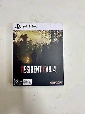 Resident Evil 4 Remake Steelbook PS5 Damage Case • $89.99