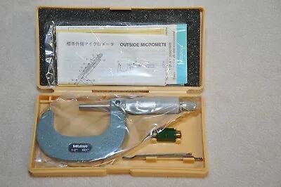 Mitutoyo 115-306 1 - 2  Uni-Mike Multi-Anvil Micrometer W/Case  **** NEW **** • $199.90