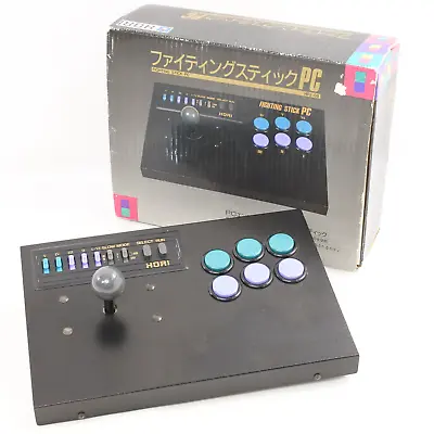 PC Engine Fighting Stick PC Controller HPJ-08 Boxed HORI 1022 • £133.02