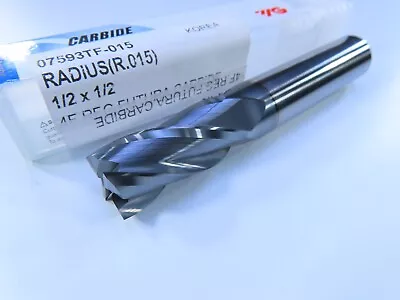 New 1/2  Yg Solid Carbide End Mill 4 Flute Milling Lathe Cnc Machinist Tool Bit • $18.50