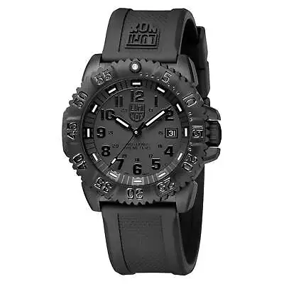 Luminox Men's Watch Navy Seal Colormark Black Out 3051.BO - Authorized Dealer • $229.99