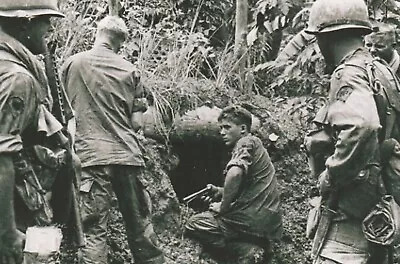 Vietnam  War  Photos --  US  Soldier - Tunnel Rats • $3.99