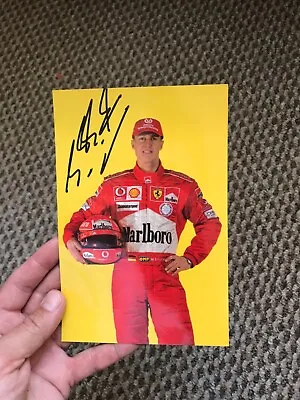 Michael Schumacher Hand Signed Autograph Genuine • $280