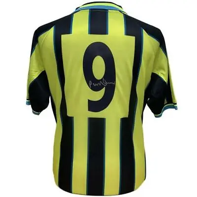 Manchester City FC Dickov Signed Shirt (football Club Souvenirs Memorabilia) • £158.44