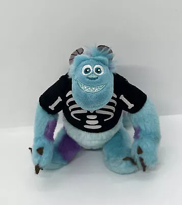 Disney Pixar Monsters Inc University Sully Halloween Skeleton Shirt Boo Plush 5  • $5