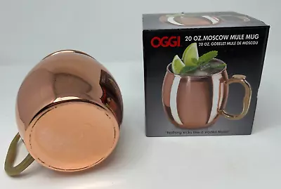 Oggi Moscow Mule Copper Plated Mug With EZ-Grip Handle 20-Ounce • $4.90
