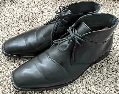 Mossimo Mens  Walk Lace Up Casual Oxfords Boots Black  Size 12 • $29.98