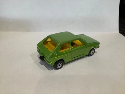£2 • Buy Corgi Juniors No92 VW Polo Metallic Green Yellow Interior Rare 1973 No Box Used.