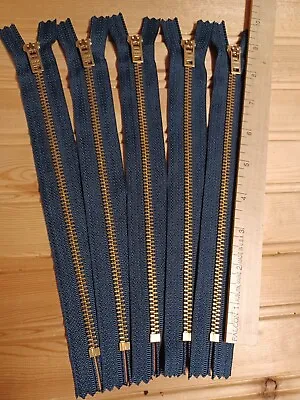 9  YKK Heavy Duty Metal Zippers 5 Piece **CLOSE OUT PRICING FREE US SHIPPING**^ • $7.25