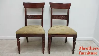 Ethan Allen British Classics Dining Room Side Chairs Pair 260 C • $629.10