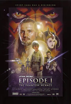 Star Wars: Episode I - The Phantom Menace - Movie Poster (Regular) (24  X 36 ) • $12.99