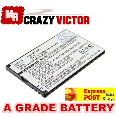 Battery BP-4L For Nokia E55E526760 Slide6790E6E61iE71E63E90N810N97 • $12.95