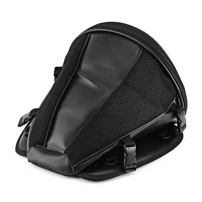 Motorcycle Bike Sports Back Seat Carry Bag Storage Saddlebag Portable • $30.63