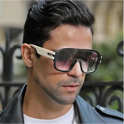 $14.98 • Buy  Men Sunglasses Designer Oversized Shades Fashion Hip Hop Retro Square Model NEW