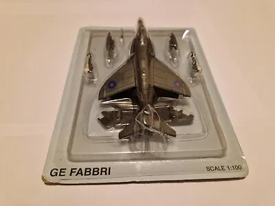 Atlas Ge Fabbri 1:100 Bae Sea Harrier Diecast Aircraft Plane Model • $24.85