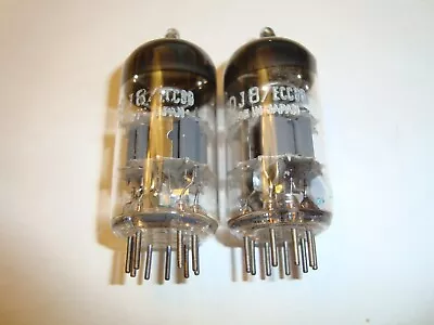 Matched Pair Mullard 6DJ8 Tubes From Japan Good Even Ratings • $38