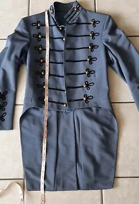 1950s Vintage Military Academy Cadet Dress Uniform Jacket Coat Tails • $42.89