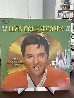 Elvis Presley  Gold Records Vol. 4 -1976 US Press Tan Labels LSP-3921 Excellent • $14.95