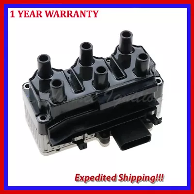 Quality Ignition Coil 021905106B UF338 For VOLKSWAGEN SEAT GOLF 2.8L V6 • $42.69