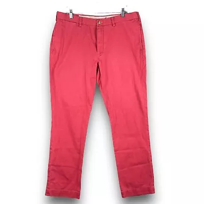 Polo Ralph Lauren Chino Pants Men 36 X 34 Pink Classic Fit • $17.59