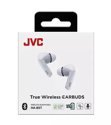 JVC True Wireless Earbuds Bluetooth Headphones HA-B5T / NEW • £13.99