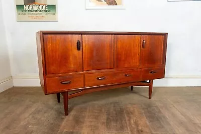 Vintage Retro Small G Plan Teak Sideboard With Bi-Fold Doors • £650