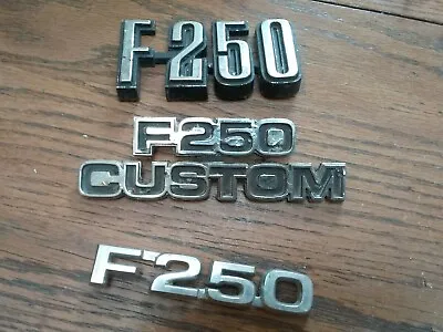 Vintage Ford Emblem F250  Year And Model Unknown • $9.99