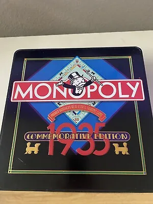 Monopoly 1935 Commemorative Edition Tin New Parker Brothers • $24.99