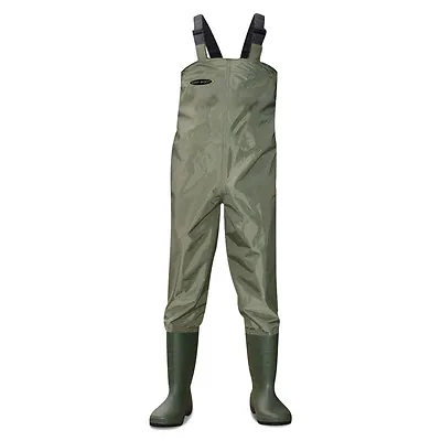 Dirt Boot® Nylon Chest Waders 100% Waterproof FLY Coarse Fishing Muck Wader • $45.46