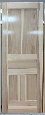 Hickory 4 Panel Interior Door 30  X 80  X 1-3/8  - Slab Or Prehung • $75