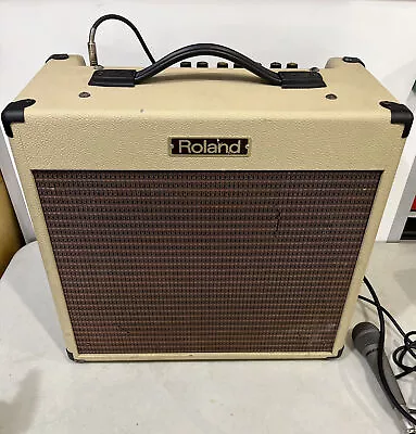 Vintage Roland BC 30 Blues Cube Guitar Amplifier W/microphone Working • $241