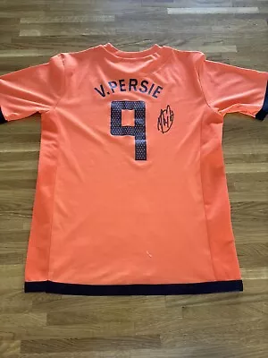 ROBIN VAN PERSIE Hand Signed Holland National Shirt NEW • £299.99