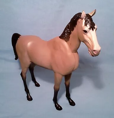 Vintage MARX Johnny West - Custom Painted - HORSE ~  MORGANA   • $130