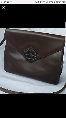 Vintage Salvatore Ferragamo Leather Purse • $55