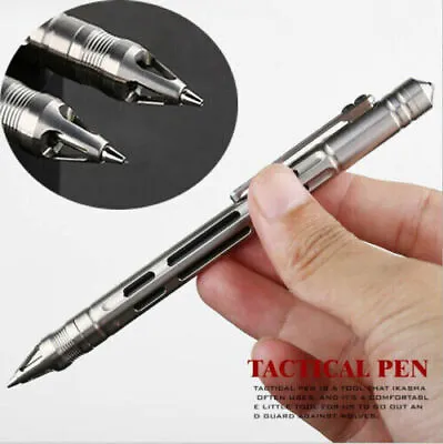 TC4 Titanium 0.5mm Mechanical Pencil Pen Tactical Pen Pocket Multi EDC Tools • $58.44