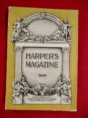 Harper's Monthly Magazine-May 1914- N. C. Wyeth Tangier Island Vintage Ads • $20