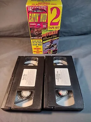 Blackwater Motocross Eatin' Mud 2 & The Matazattack Dirt Bike Motocross VHS Set • $14.88