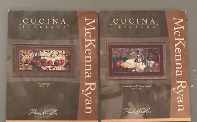 McKenna  Ryan Quilt Patterns Cucina Italiana Bruschetta Vino Rosso Pomodori • $24.99