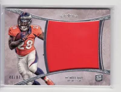 2013 Topps Five Star Jumbo Jersey #FSJJRMBA Montee Ball 40/87 - Flat S/H • $4.99