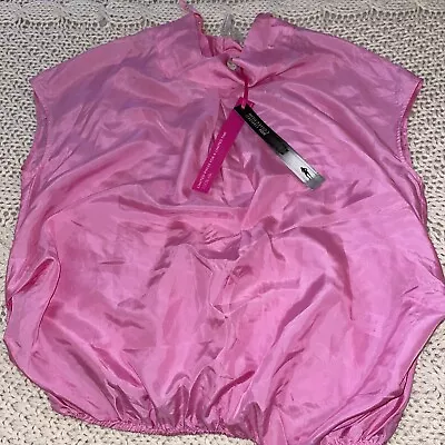 £9.99 • Buy Pink 100% Silk Top By Limited Collection At M&S Size 14 BNWT 