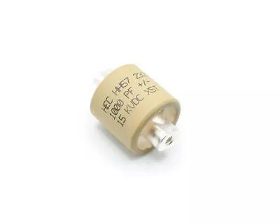 1000pF 15000V Ceramic Transmitting Doorknob Capacitor 15KV DC 15000 Volts HH57 • $98.75
