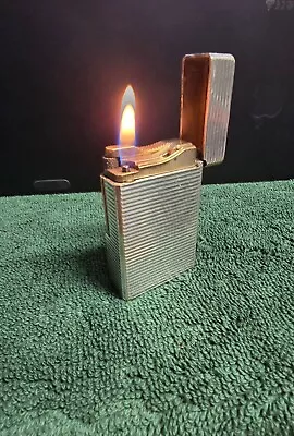 DUPONT Lighter Made In France Luxury Lighter Silver Plated VINTAGE • $199