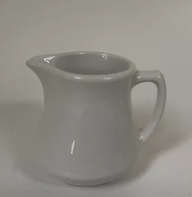 Vintage Walker China Vitrified Individual Creamer 2 3/5  9-43 Bedford Ohio -C35 • $10.99