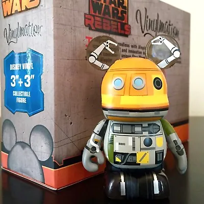 Disney Vinylmation 3  Star Wars Rebels Animated 5 Chopper Droid Toy Figure New • $34.49
