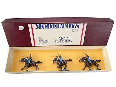 MODELTOYS USA U-520B U.S. Cavalry 1861 BOXED Set Lead Figures ♤ • $100